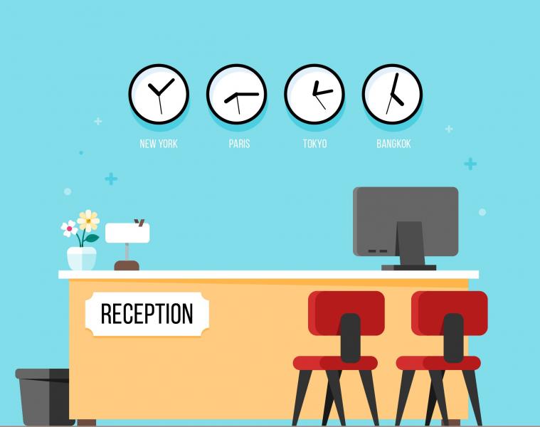 مكاتب أمامية – حجز واستقبال